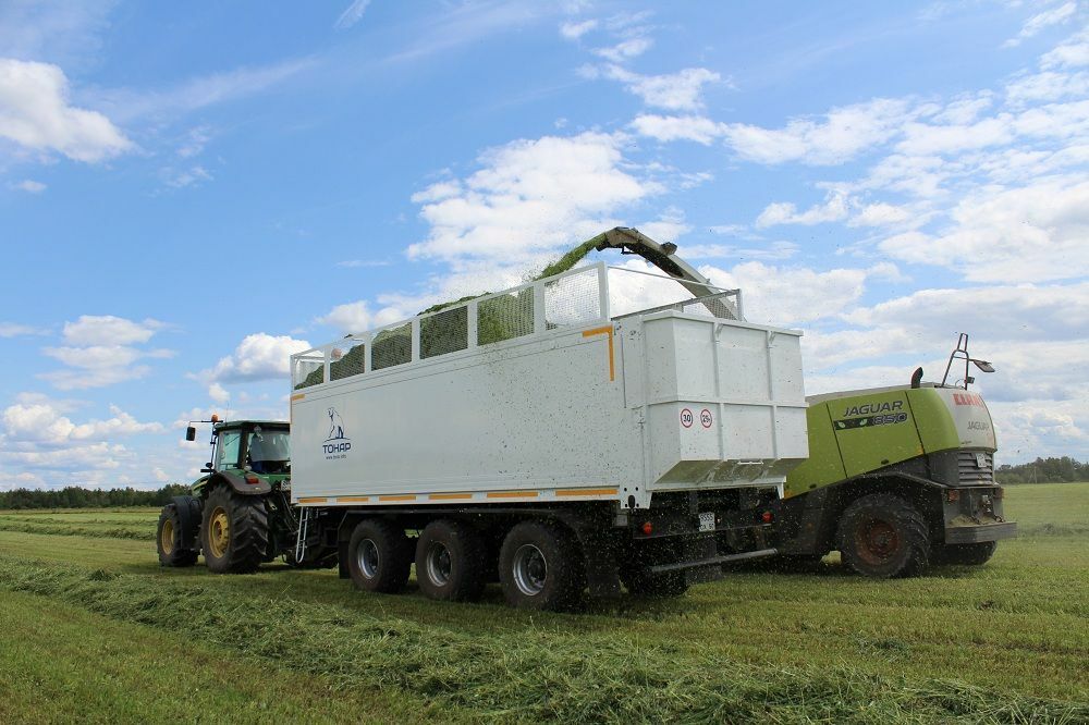 Прицеп тракторный со сдвижными полами Тонар-ПТ3 | GoodTruck